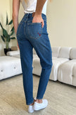 Judy Blue Full Size Queen Of Hearts Coin Pocket BF Jeans