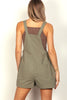 VERY J Adjustable Suspender Overalls with Pockets