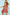 Haptics Full Size Ruffled Printed Dress with Side Pockets
