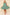 Haptics Frilled Mock Neck Ditsy Floral Dress