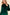 Haptics Mock Neck Smocked Waist Velvet Tiered Dress