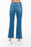 bytos Full Size Cat's Whiskers Mid Rise Ankle Jeans