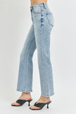 RISEN Full Size High Rise Ankle Flare Jeans