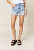 Judy Blue Full Size High Waist Rolled Denim Shorts