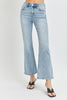 RISEN Full Size High Rise Ankle Flare Jeans